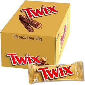 Twix 25 gr Çikolata (25 adet)