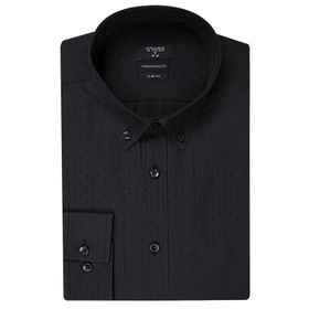 Twn 0EF020210256001M Siyah Slim Fit Erkek Gömlek