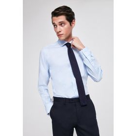 Twn 0EF020210260701M Mavi Slim Fit Erkek Gömlek