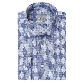 Twn 0EF020211259103M Lacivert Slim Fit Erkek Gömlek
