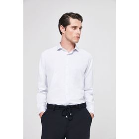 Twn 0EF020211301101M Lacivert Slim Fit Erkek Gömlek