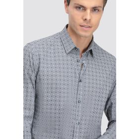 Twn 0EF020211301101M Lacivert Slim Fit Erkek Gömlek