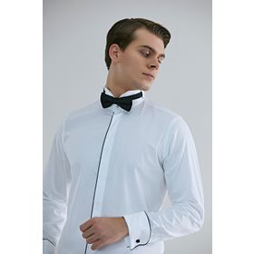 Twn 0EF020211301801S Beyaz Slim Fit Erkek Gömlek