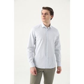Twn 0EF020211301803M Beyaz Slim Fit Erkek Gömlek