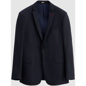 Twn 0EFY5KMBN061M Slim Fit Lacivert Armürlü Kombinli Takım Elbise