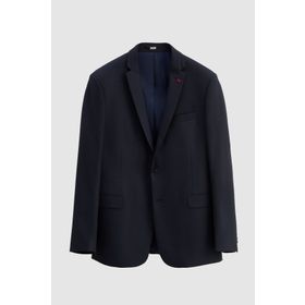 Twn 0EFY5KMBN061M Slim Fit Lacivert Armürlü Kombinli Takım Elbise