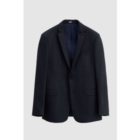 Twn 0EFY5KMBN061M Slim Fit Lacivert Armürlü Kombinli Takım Elbise