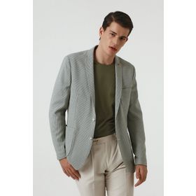 Twn 1EF04X520464M401 Yeşil Slim Fit Erkek Ceket