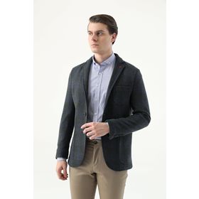 Twn 1EF04X520464M401 Yeşil Slim Fit Erkek Ceket