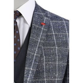 Twn 2EFY5KMBN059M101 Lacivert Slim Fit Kombinli Takım Elbıse