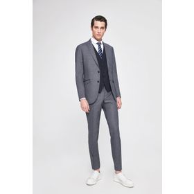 Twn 2EFY5KMBN059M101 Lacivert Slim Fit Kombinli Takım Elbıse