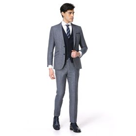 Twn 2EFY5KMBN059M101 Lacivert Slim Fit Kombinli Takım Elbıse
