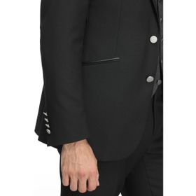 Twn 3EFY5KMBN053M001 Siyah Slim Fit Kombinli Takım Elbise