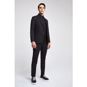 Twn 3EFY5KMBN053M001 Siyah Slim Fit Kombinli Takım Elbise