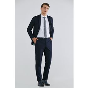 Twn 3EFY5KMBN064M101 Lacivert Slim Fit Kombinli Takım Elbise
