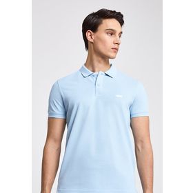 Twn 4EE142263602750 Mavi Slim Fit Erkek T-shirt