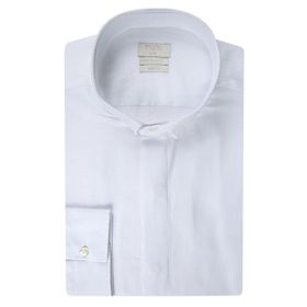 Twn 4EF02HD17301M801 Beyaz Slim Fit Erkek Gömlek