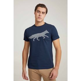 Twn 8EC066310040101 Lacivert  Slim Fit Erkek T-shirt