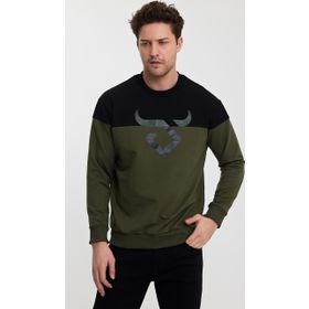 Twobull Helsinki Siyah Haki Erkek Sweatshirt