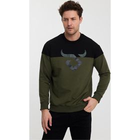 Twobull Helsinki Siyah Haki Erkek Sweatshirt