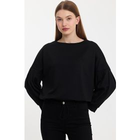 Twobull Nairobi Siyah Kadın Sweatshirt