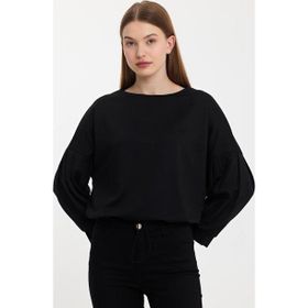 Twobull Nairobi Siyah Kadın Sweatshirt