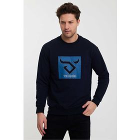 Twobull Oslo Lacivert Erkek Sweatshirt