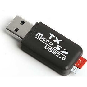 Tx UCR204 USB 2.0 Siyah MicroSD Kart Okuyucu