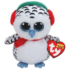 Ty Beanie Boos 25 cm Kar Kıyafetli Baykuş