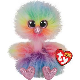 Ty Beanie Boos Deve Kuşu Asha 15 cm Peluş Oyuncak