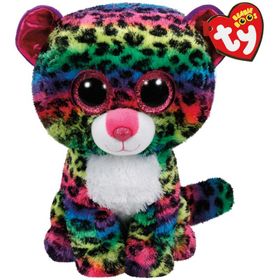 Ty Beanie Boos Dotty Renkli Leopar Peluş Anahtarlık