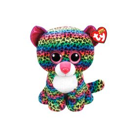 Ty Beanie Boos Dotty Renkli Leopar Peluş Anahtarlık