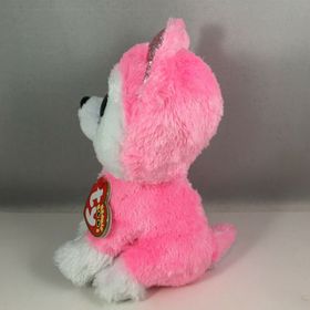 Ty Beanie Boos Husky Hunk 15 cm Pembe Peluş Köpek