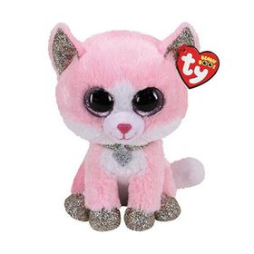 Ty Beanie Boos Pembe Kedi Fiona 16 cm Peluş Oyuncak