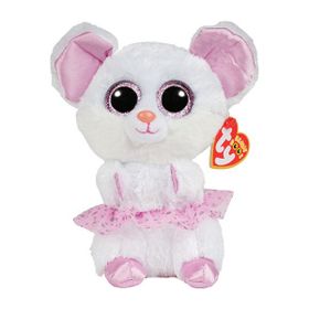 Ty Beanie Nina Balerin 15 cm Beyaz Fare Peluş Oyuncak