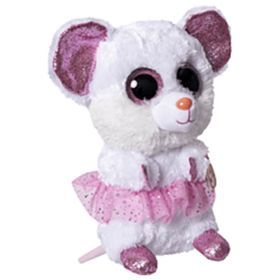 Ty Beanie Nina Balerin 15 cm Beyaz Fare Peluş Oyuncak