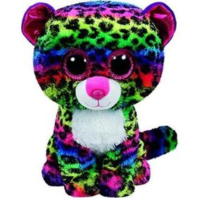 Ty Dotty Multicolor Leopard Reg Peluş