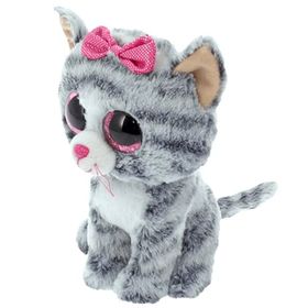 Ty Kiki Grey Cat Reg 15 cm Peluş Oyuncak