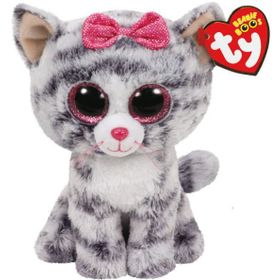 Ty Kiki Grey Cat Reg 15 cm Peluş Oyuncak
