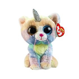 TY Peluş Beanie Boo's Asher Boynuzlu Kedi 15 cm Peluş Oyuncak