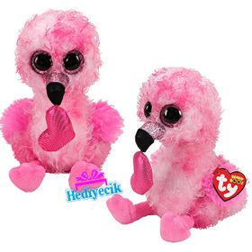 TY Peluş Beanie Boo's Flamingo 15 cm Peluş Oyuncak