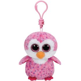 TY Peluş Beanie Boos Glider Penguen Anahtarlık