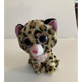 TY Peluş Beanie Boo's Livvie Pembe Leopar 15 cm Peluş Oyuncak