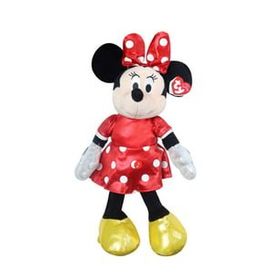 Ty Sparkle Minnie Mouse Kırmızı 36 cm Sesli Peluş Oyuncak