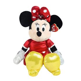 Ty Sparkle Minnie Mouse Kırmızı 36 cm Sesli Peluş Oyuncak