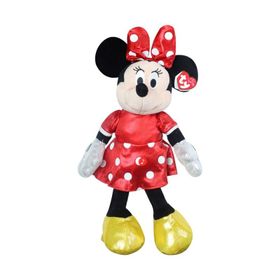 Ty Sparkle Minnie Mouse Kırmızı 36 cm Sesli Peluş Oyuncak