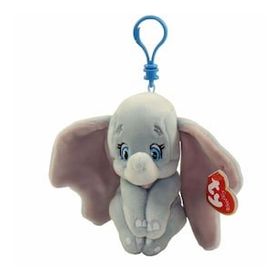 Ty Sparkle Sesli Fil Dumbo Peluş Anahtarlık