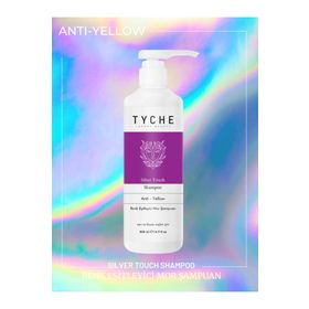Tyche Luxury Beauty Turunculaşma Karşıtı Renk Eşitleyici Silver Touch 500 ml Anti-Yellow Mor Şampuan
