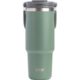 Tyeso 1200 ml Yeşil Dailyneed Vakumlu Paslanmaz Çelik Termos
