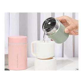 Tyeso 260 ml Pembe Gourmet Anne Bebek Mama Vakumlu Termos